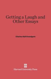 book Getting a Laugh and Other Essays