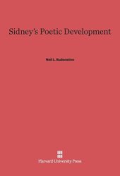 book Sidney's Poetic Development