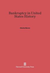 book Bankruptcy in United States History