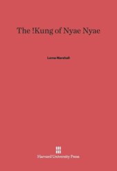 book The !Kung of Nyae Nyae