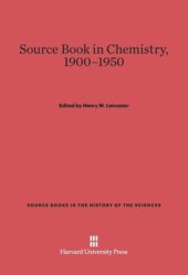 book A Source Book in Chemistry, 1900-1950