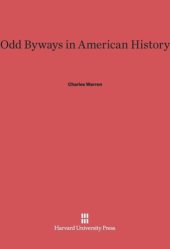 book Odd Byways in American History