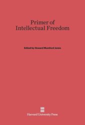 book Primer of Intellectual Freedom