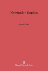 book Newtonian Studies