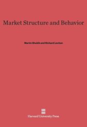 book Market Structure and Behavior