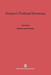 book Donne's Prebend Sermons