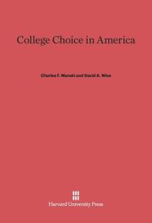 book College Choice in America