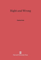 book Right and Wrong