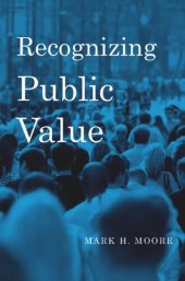 book Recognizing Public Value