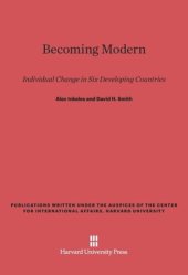 book Becoming Modern: Individual Change in Six Developing Countries