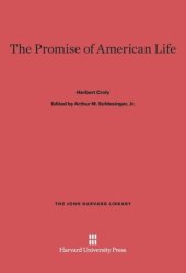 book The Promise of American Life