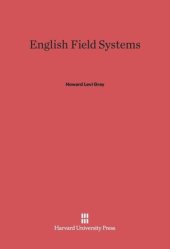 book English Field Systems: Reprint of 1915 edition