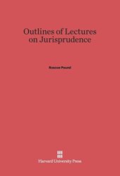 book Outlines of Lectures on Jurisprudence: Fifth edition