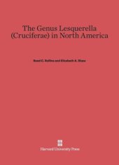 book The Genus Lesquerella (Cruciferae) in North America