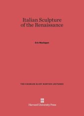 book Italian Sculpture of the Renaissance