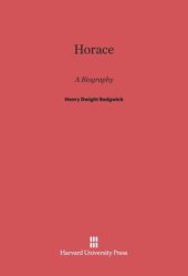 book Horace: A Biography