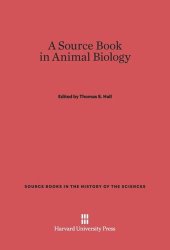 book A Source Book in Animal Biology