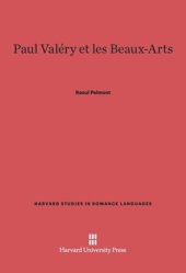 book Paul Valéry et les Beaux-Arts