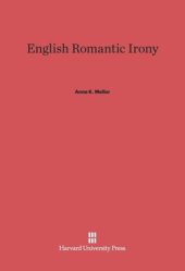 book English Romantic Irony