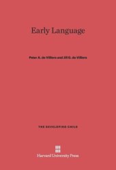 book Early Language