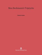 book Max Beckmann's Triptychs