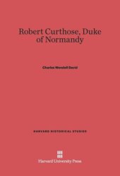 book Robert Curthose, Duke of Normandy