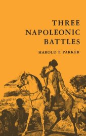 book Three Napoleonic Battles