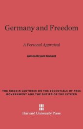 book Germany and Freedom: A Personal Appraisal