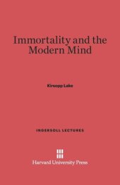 book Immortality and the Modern Mind