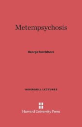 book Metempsychosis