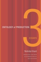 book Ontology of Production: Three Essays