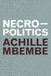 book Necropolitics