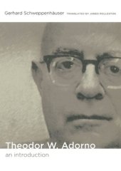 book Theodor W. Adorno: An Introduction