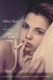 book After Sex?: On Writing since Queer Theory