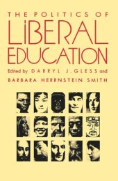 book The Politics of Liberal Education