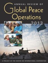 book Annual Review of Global Peace Operations 2013