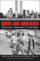 book Greed and Grievance: Economic Agendas in Civil Wars