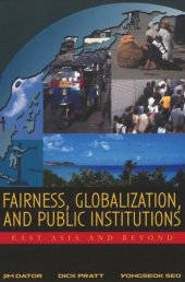 book Fairness, Globalization, and Public Institutions: East Asia and Beyond