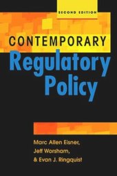 book Contemporary Regulatory Policy