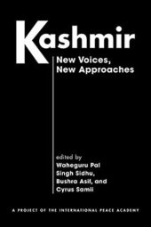 book Kashmir: New Voices, New Approaches