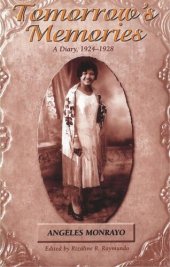 book Tomorrow's Memories: A Diary, 1924-1928