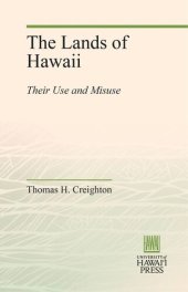 book The Lands of Hawaii: Their Use and Misuse