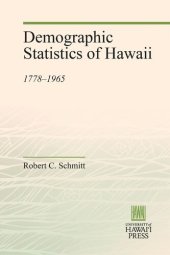 book Demographic Statistics of Hawaii: 1778–1965