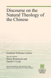 book Discourse on the Natural Theology of the Chinese