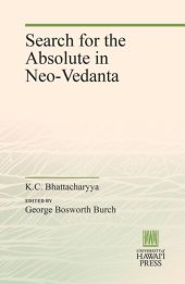 book Search for the Absolute in Neo-Vedanta