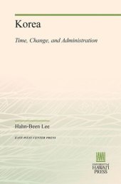 book Korea: Time, Change, and Administration