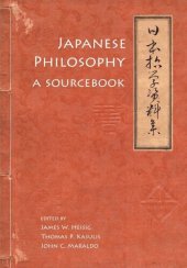 book Japanese Philosophy: A Sourcebook