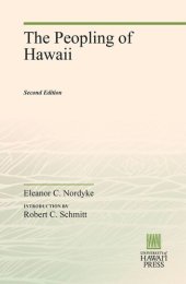 book The Peopling of Hawaii: Second Edition