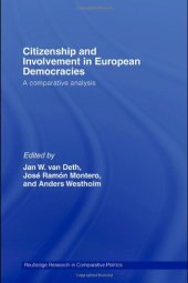 book Citizenship and Involvement in European Democracies: A Comparative Analysis 