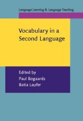 book Vocabulary in a Second Language: Selection, Acquisition, and Testing 